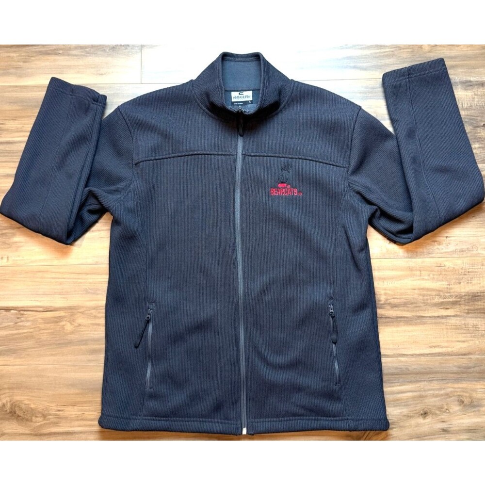 Cincinnati Bearcats Colosseum Brand Full Zip Men's Jacket L Polyester